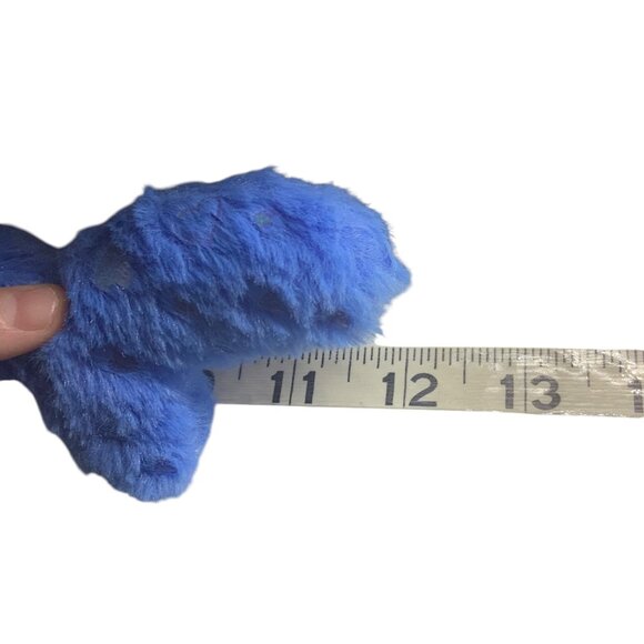 Blue Hammerhead Shark Plush Toy 12" Soft Stuffed Animal Embroidered Textured - Picture 4 of 10